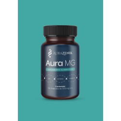 Aura MG — Magnesio + Vitamina D3 + Zinc (60 cápsulas)