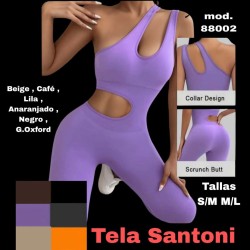 Jumpsuit licra tela santoni