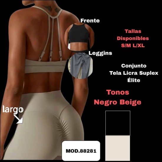 Conjunto tela licra suplex elité