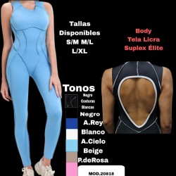 Body tela licra suplex elité