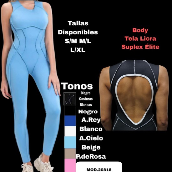 Body tela licra suplex elité