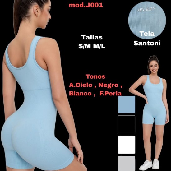 Jumpsuit licra tela santoni